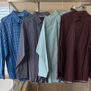 Ariat Men's Casual Button Down Shirts - Blue, Brown, Green, Red